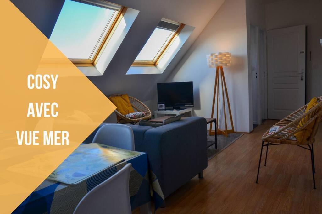 Camelia; Beau Logement Lumineux, Avec Vue Sur Mer Wimereux Luaran gambar